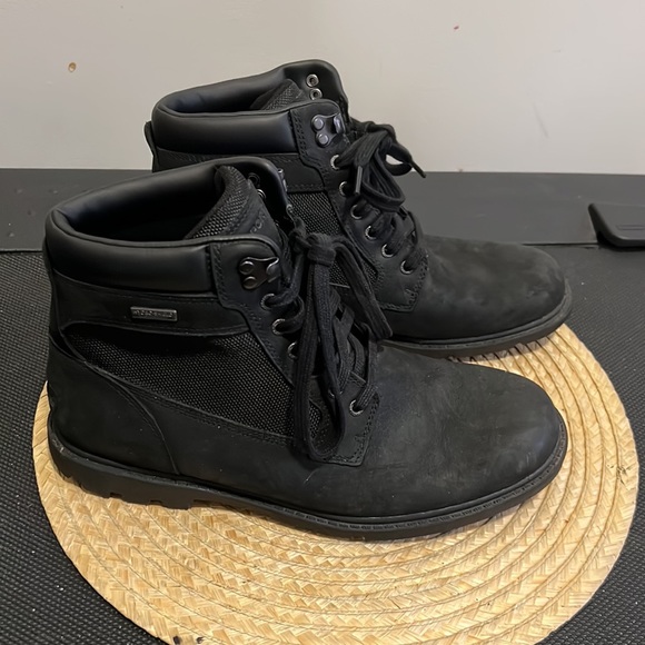 Rockport Men Hydro -Shield Waterproof Boots Size 8 - Picture 6 of 14